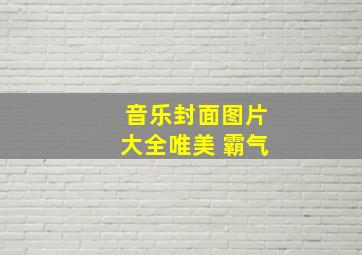 音乐封面图片大全唯美 霸气